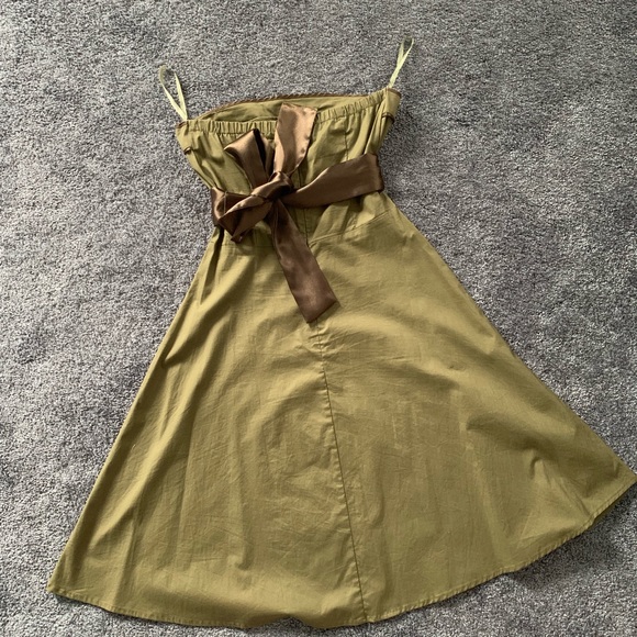 Strapless dress - Picture 4 of 4